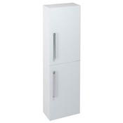 SAPHO Visoka Bela Omarica THEIA 40x138x20cm - Lev/Rav, 2 Vrata