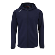 Mens CCM LOCKER ROOM FLEECE FULL ZIP HOODIE true navy