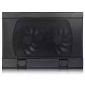 DeepCool WINDPALFS Hladnjak za laptop 15,6/17 2xUSB 2x140mm.Fan 700~1200rpm 115CFM 21DB. (postolje)