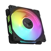 Ventilator ASUS TUF GAMING TR120 ARGB, 1x120mm, črn