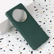 Torbica Shell Velvet za Honor Magic 6 Lite tamno zelena