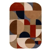 Ručno rađen vunen tepih boje terakote 120x170 cm Mia Arch – Flair Rugs