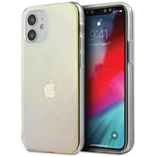 Guess iPhone 12 mini 5,4 Iridescent hardcase 4G 3D Pattern Collection (GUHCP12S3D4GIRBL)