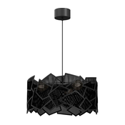 Luster na sajli CAMO 3xE27/15W/230V crna
