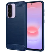 TPU gel maska Brushed Carbon za Samsung Galaxy A36 / A56 / A37 - plav