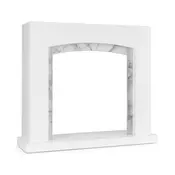 Klarstein Studio Frame II, pokrov kamina, MDF, dekoracija iz marmorja (FP4-StudioFrameII)