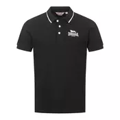 LONSDALE Majica Ballygalley  črna / bela