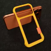 Maska Wolmtt Candy Bumper za iPhone 17 Pro Max zuta