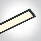 LINEARNA VGRADNA SVETILKA LED 40W WW 1200mm 120d 230V ČRNA DM38152R/B/W