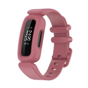 INF Silikonska zapestnica za Fitbit Inspire 2, Fitbit Ace 3 Red, (21236137)