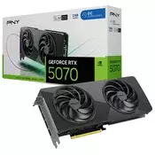 Grafična kartica nVidia RTX5070 PNY Slim OC - 12GB GDDR7 (VCG507012DFSXPB1-O)