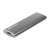Verbatim 47444 Vx500 1TB USB 3.1 Gen 2 Sivi vanjski SSD