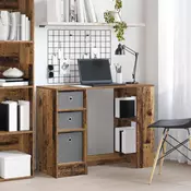 vidaXL Miza s predalom Star les 100 x 40 x 75 cm Konstruiran les