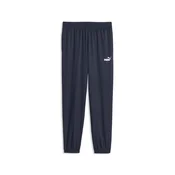 PUMA Essentials Logo Woven Pants Men, Clothing, Navy, L