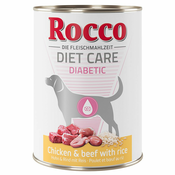 Rocco Diet Care Diabetic piletina i govedina s rižom 400 g  6 x 400 g