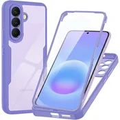 Hibridni Full body ovitek Techsuit ColorVerse 360 za Samsung Galaxy A57 - purple