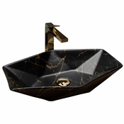 Umivalnik REA Vegas Black Marble Matt