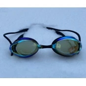 Borntoswim freedom mirror swimming goggles blue