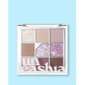 Unleashia Veganska senčila Glitterpedia Eye Palette - 6.6 g No. 04 All Of Lavender Fog