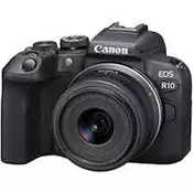 Kamera bez ogledala Canon - EOS R10, 18-45mm STM, Black