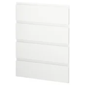 METOD 4 ličnice za pomivalni stroj, Voxtorp mat bela, 60 cm