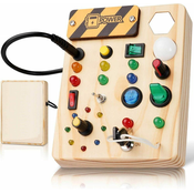 CAB Toys Lesena senzorska tabla z 10 senzorji