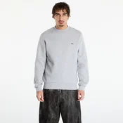 Mikina LACOSTE Mens Sweatshirt Silver Chine XL