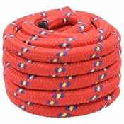 vidaXL Večnamenska uporabna vrv 60 mm 5 m Rdeča PP