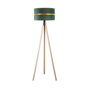 Duolla - Podna lampa DUO 1xE27/60W/230V precnik 44 cm zelena/bež