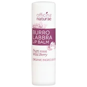 Officina Naturae Organic Softening Lip Balm Red Fruit - 5 g