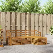 Set vanjskih sofa 4 pcs Prirodna