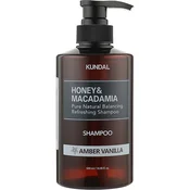 Kundal Honey & Macadamia Nature Shampoo – Amber Vanilla – Hranilni Šampon 500ml