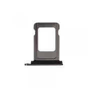 Sim Tray (ulozak za karticu) za iPhone 15 Pro Max crni