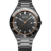Bering 14443-779 Mens Watch Solar Watch 43mm 10ATM