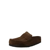 BIRKENSTOCK Nizki natikači Naples temno rjava