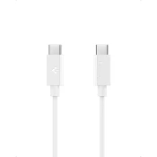 Kabel SPIGEN EB6020CC ESSENTIAL TYPE-C CABLE 60W 200CM WHITE (ACA08719)