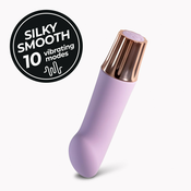 Mini vibrator Crushious - Mellow Angler, vijoličen