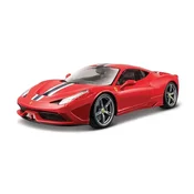 Maisto Bburago - RACE+PLAY, Ferrari 458 Speciale, rdeča, 1:18