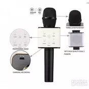 Bluetooth mikrofon Q7 HQ crni