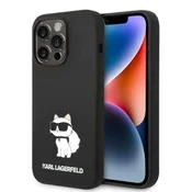 Karl Lagerfeld Karl Lagerfeld Silikonsko ohišje NFT Choupette - iPhone 14 Pro Max (črno)