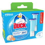 Duck Duck® Fresh Discs gel za čišćenje i osvježavanje WC školjke - duplo punjenje miris marine, (1001004733)