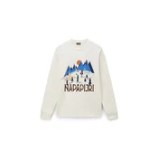 Majice Napapijri Tee Long-Sleeve T-Shirt White L