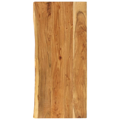 vidaXL Vrh za kupaonski ormaric od bagremovog drva 140x52x3,8 cm