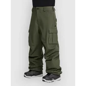 Volcom Nwrk 20K Baggy Pants dark green