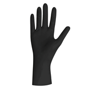 Unigloves Select Black 300 Long Surgical Gloves 100pcs M