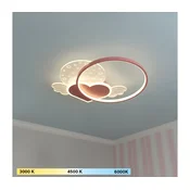 Brilagi - LED decije plafonsko svetlo LOVE LED/48W/230V 3000/4500/6000K ružicasta