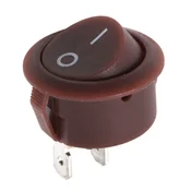 Konektor okrugli prekidac R5 0-1 smedi 6A/250V