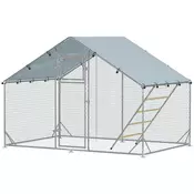 Homestar Piščančja kletka 300x200x195 cm srebrna