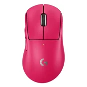 LOGITECH G Pro X Superlight 2 Dex Žica bez gaming miš Ružičasta