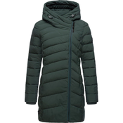 Ragwear Zimski plašč Teela temno zelena